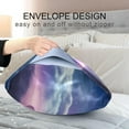 thumbnail image 7 of Unicorn Satin Pillowcase for Hair and Skin Silk Pillowcase Soft Breathable Sleeping Pillow Covers Smooth Cooling Pillowcase with Envelope Closure Size Standard 20x30 in Home Decor Gifts, 7 of 7