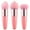 Pink, variant on Troglfold makeup sponge Foundation Sponge Brushes, 3pcs Blender Sponges with Handle.,3.54"X1.18"X1.18"