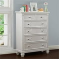 thumbnail image 2 of Baby Cache Glendale 6 Drawer Chest in Pure White, 2 of 3