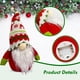 thumbnail image 5 of Muñeco de Papá Noel de lana Fiudx con diseño de anciano sin rostro que brilla intensamente decoración para escritorio, 5 of 7