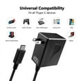 thumbnail image 3 of Chargeur de Commutateur pour Nintendo Switch, Adaptateur Secteur Alimentation 15V 2,6A Chargeur Rapide Compatible avec Nintendo Switch/Switch Lite/Switch OLED/Socle de Commutation et Prend en Charge le Mode TV Fiche UK, 3 of 5