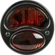 thumbnail image 1 of Accessories KA0022 Black 12V Duolamp Tail Light for Ford Model A with Amber "STOP" Script on Red Glass Lens(black)(1pcs), 1 of 4