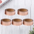 thumbnail image 3 of CIMAXIC DIY tape 5pcs Delicate Tapes Bronzing Decorative Label Sticker Diary Hand Account Delicate Tape Gift Packing Tape Paste (Rose Golden),0.59"X196.85"X0.59", 3 of 4