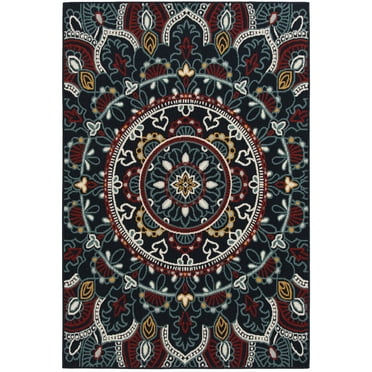 Mainstays 5'x7' Primary Medallion Outdoor Rug