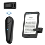 PARMPH RF Remote Control Page Turner, Wireless Page Turner for Kindle Ipad Reading, Rechargeable Turner for iPhone Android Tablets Ebook Reading Articles or Novels