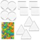 thumbnail image 1 of Paquete de 12 Placas de Impresión de Monoimpresión de 3 Pulgadas, Placas de Impresión en Gel Reutilizables,Círculos, Triángulos y Cuadrados, Suministros de Impresión para Tarjetas., 1 of 1