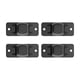 thumbnail image 3 of 4 Uds Perfecl Inferiores para Equipaje Maleta Negro Estilo B, 3 of 8
