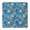 Police And Vest, variant on Police and Officer White Pattern Square Fitted Tablecloth with Elastic Edge, Washable Table Cover for Home Kitchen Party and Daily Decor 36in(91cm)