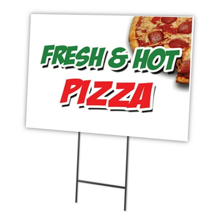 FISH TACOS 12"x16" Yard Sign & Stake outdoor plastic coroplast window