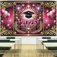 thumbnail image 4 of Danhjin Polyester Background Congrats Grad Backd Grad Backd Graduation Decorations Backd Backdrop, 4 of 6
