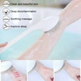 thumbnail image 4 of GIXUSIL Silicone Back Scrubber for Shower, Gray Back Washer Brush Long Handle with Soft Bristles, Bath Body Shower Exfoliator Brush for Men and Women, BPA Free, Non-Slip, 4 of 8
