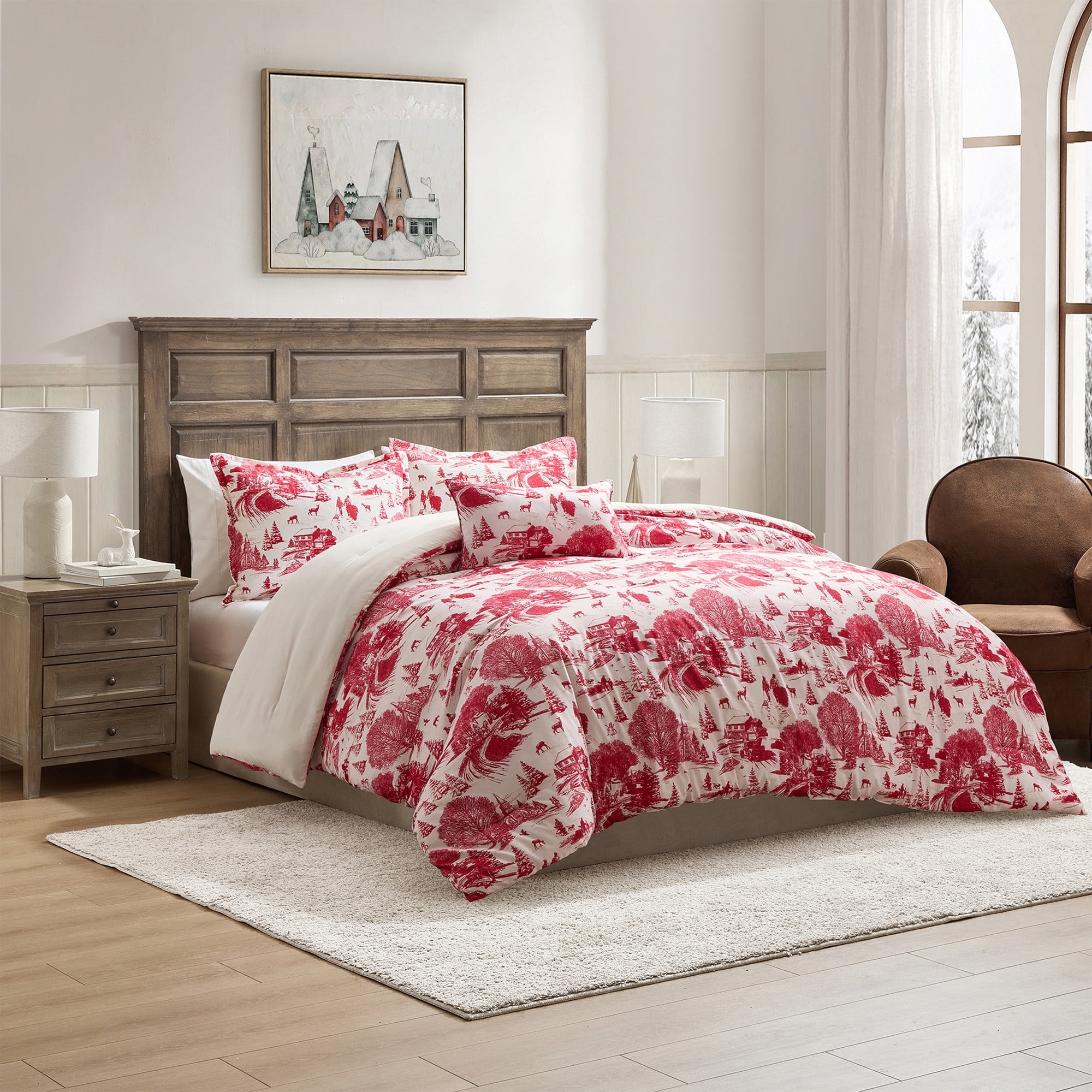 Hallmark Toile 4 Pc. Comforter Set
