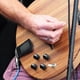 thumbnail image 2 of Metal Dome Knobs - Chrome Knurled Barrel - Silver Gold Top Guitar Control, 2 of 3