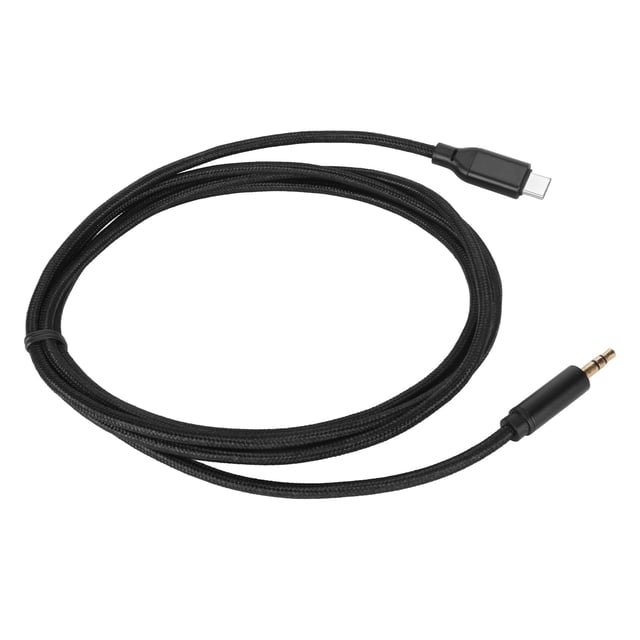 Cable Macho Tipo C A AUX, USB C Universal Tejido A Cable De Sonido De 3,5 Mm Estéreo De Alta Fidelidad Para S23 Ultra Para Automóvil