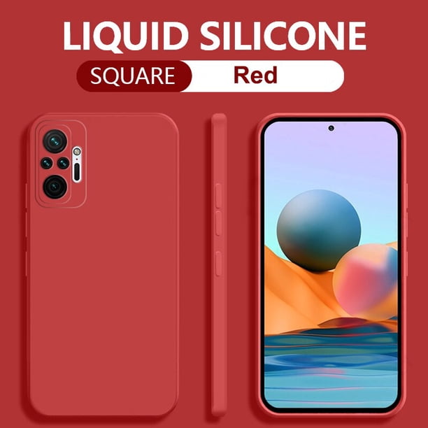 Funda de silicona líquida para teléfono Xiaomi Redmi Note 11 10 9 8 Pro Max 11S 10S 9S 9T 9A Mi 12 11 10T 11T Pro Poco X3 F3 M4 Pro Fivean unisex