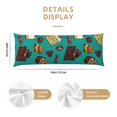 Body Pillow Cover Body Pillow Cover with Zipper, Super Soft cute cake