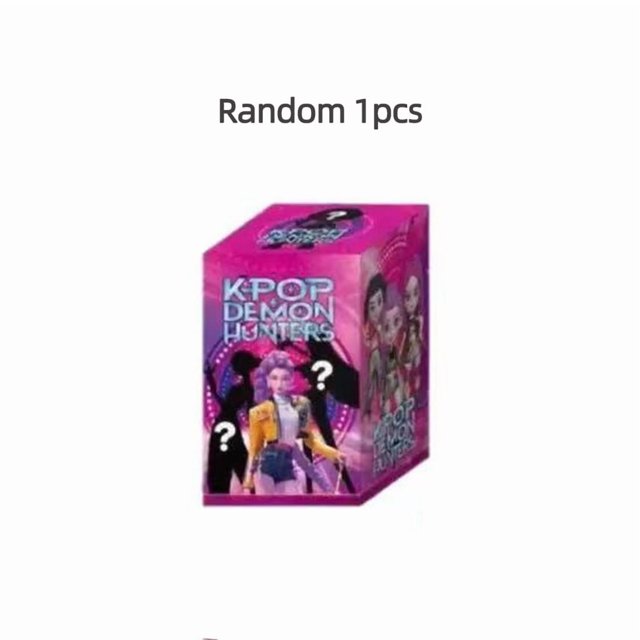 6 uds/1 caja de juguete de vinilo Rumi Mira Zoi personaje máscara de vinilo estatuilla cumpleaños Navidad regalos de Año Nuevo Fans regalos del Club