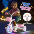 thumbnail image 3 of Triciclo Kkdi para niños de 1 a 3 a 5 años con asiento de 3 niveles, 3 of 7