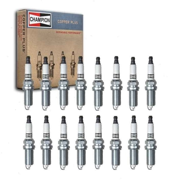 Champion 446 REC12MCC4 Copper Plus Spark Plugs (16 Pieces)