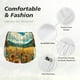 thumbnail image 4 of Balery Field Style Bicycle Young Sunflower Pantalones cortos deportivos para mujer con forro y dos bolsillos, elásticos, para entrenamiento, gimnasio, yoga-Large, 4 of 7