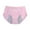 Light Pink, variant on Alun High Waist Panties for Women Leak Proof Large Size Menstruation Underwear with Front Pocket Comfortable and Breathable Solid Color Briefs Watermelon Red XL