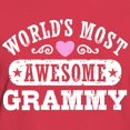 thumbnail image 3 of CafePress - World's Most Awesome Grammy Women's Dark T Shirt - Women's Traditional Fit Dark T-Shirt, 3 of 4