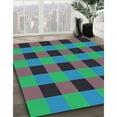 thumbnail image 3 of Ahgly Company Machine Washable Indoor Rectangle Transitional Purple Area Rugs, 2' x 4', 3 of 7