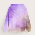 thumbnail image 5 of SERTG Kids Winter Top Gradient Glitter Casual Printed Hoodie Long Sleeves with Pockets Hoodie Top for Children 3-14 Years(Purple,11-12 Years), 5 of 5