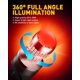 thumbnail image 2 of Bombillas LED para luces traseras AUXITO 3156 3157, color rojo, 5,5 W, 12 V, 2 of 8