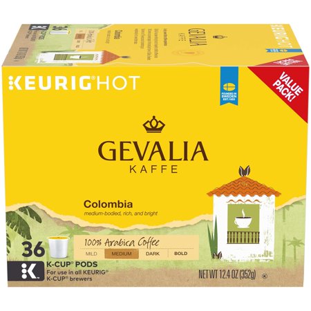 Kaffe Blend Medium Roast K-Cup Coffee Pods (36 Pods)