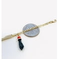 thumbnail image 4 of Gold Yellow / White Baby Bracelet ID Kids Children Azabache Pulsera Oro Real - Prime Jewelry 269, 4 of 7