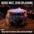 thumbnail image 2 of PMU Halloween Cauldron Magic Multicolor Mist Fogger for Enchanting Atmosphere Mist Maker (6/pkg) Pkg/1, 2 of 10