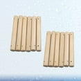 thumbnail image 6 of Worgeous Wooden Craft Sticks with 3MM Hole for DIY Art Projects and Pet Ladder Making 25 Pcs 1x7cm Beige, 6 of 8