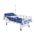 thumbnail image 1 of Cama De Hospital ROXANA C/ Colchón Asjutable Hidrualica Color Blanco-Azul, 1 of 7