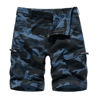 Polyester Camouflage Regular 36 Size Shorts for Men for sale