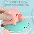 thumbnail image 3 of Baby Shower Swimming Pool Bath Toy Cute Clockwork Pig Dolphin Bath Toy Set Discount, 3 of 5