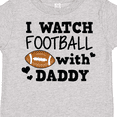 thumbnail image 4 of Inktastic I Watch Football with My Daddy Boys or Girls Toddler T-Shirt, 4 of 5