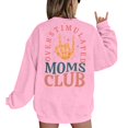 thumbnail image 5 of Overstimulated Moms Club Sweatshirts for Women Long Sleeve Crewneck Mom Sweatshirt Mam Shirt Pullover Tops, 5 of 8