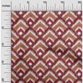 thumbnail image 1 of oneOone Cotton Poplin Fabric Argyle Style Ikat Printed Craft Fabric BTY 56 Inch Wide, 1 of 4
