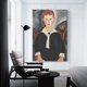 thumbnail image 3 of Cuadro impreso de Amedeo Modigliani (14), póster de lienzo con imagen impresa, pintura de pared, carteles artísticos, decoración, obras de arte modernas para el hogar, regalo, 20 x 30 pulgadas (50 x, 3 of 6