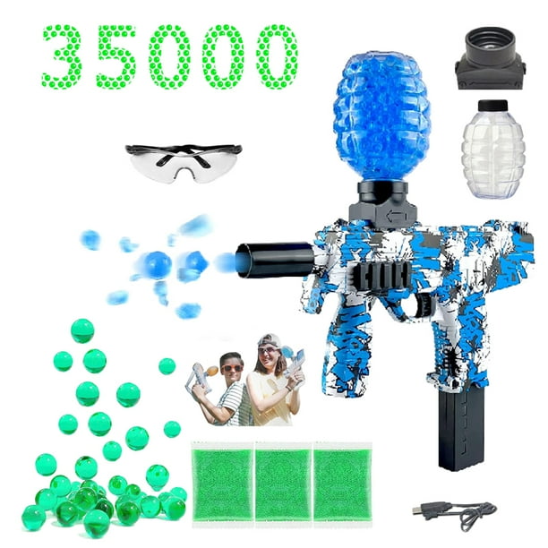 Gel Ball Blaster Splatter Ball, Battery Operated and Rechargeable Splat
