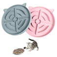 thumbnail image 1 of Comedero lento para gatos MateeyLife de silicona 2 piezas para comida seca/húmeda, 1 of 7
