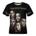 thumbnail image 4 of Vampire Diaries Kid Shirts Unisex Casual Tops 3D Print Graphic Tees Short Sleeve T Shirts for Boys Girls 150CM, 4 of 8