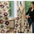 thumbnail image 5 of Soimoi Cotton Voile Fabric Aztec & Ikat Kilim Printed Craft Fabric by The Yard 56 Inch Wide, 5 of 7