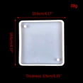 thumbnail image 5 of WINDLAND Resin Molds Square Silicone Pendant Jewelry Casting Molds with Two Hanging Hole, 5 of 10