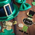 thumbnail image 6 of St Patrick's Day Wall Decorations Pot Of Gold Hanging Dangling Door Decoration Welcome Sign 1pc Glittery Wooden Hanger Home Window Holiday Party Ornament Festive Decor & CUSTOM Storage Carrier, 6 of 7