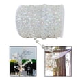 thumbnail image 1 of 1 Crystal Bead Garland Strands Decoraciones para 50 pies 14 mm Beads Cadena Guirnaldas para luces navideñas Candelabros Brillando Yotijar Guirnalda de cuentas, 1 of 10