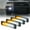 White/Amber, variant on Xprite Alert 6 Series 6W Flush Mount Side Marker Emergency Strobe Light - Set of 4