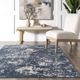 thumbnail image 5 of nuLOOM Chastin Modern Abstract Area Rug, 6' 7" x 9', Chastin Blue, 5 of 6