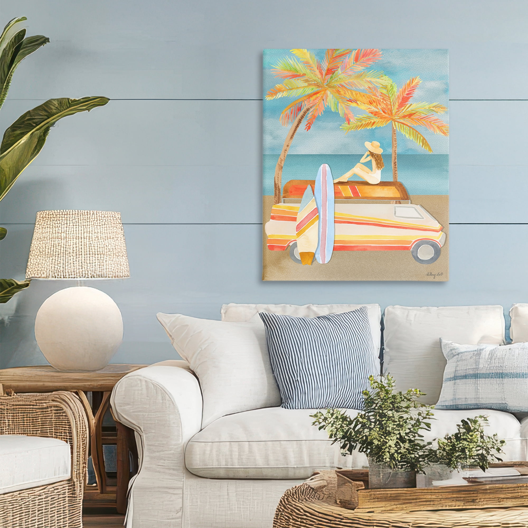 Stupell Industries California Road Trip Canvas Wall Art, design by Hillary Holt